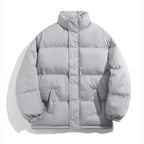 Mens Thickened Oxford-Coated Three-Proof Insulated Cotton-Padded Jacket