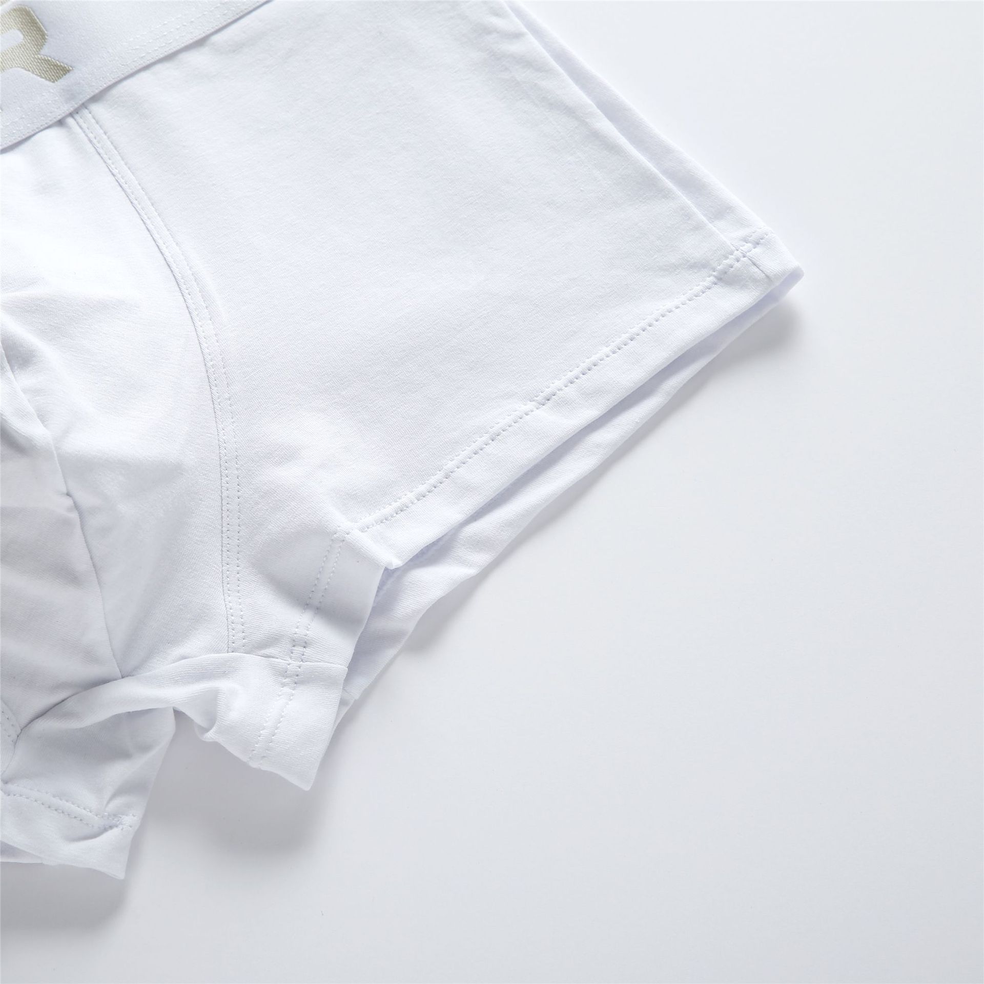 New Men's Purified Cotton Underwear Low Waist Sexy Breathable Comfortable Solid Color