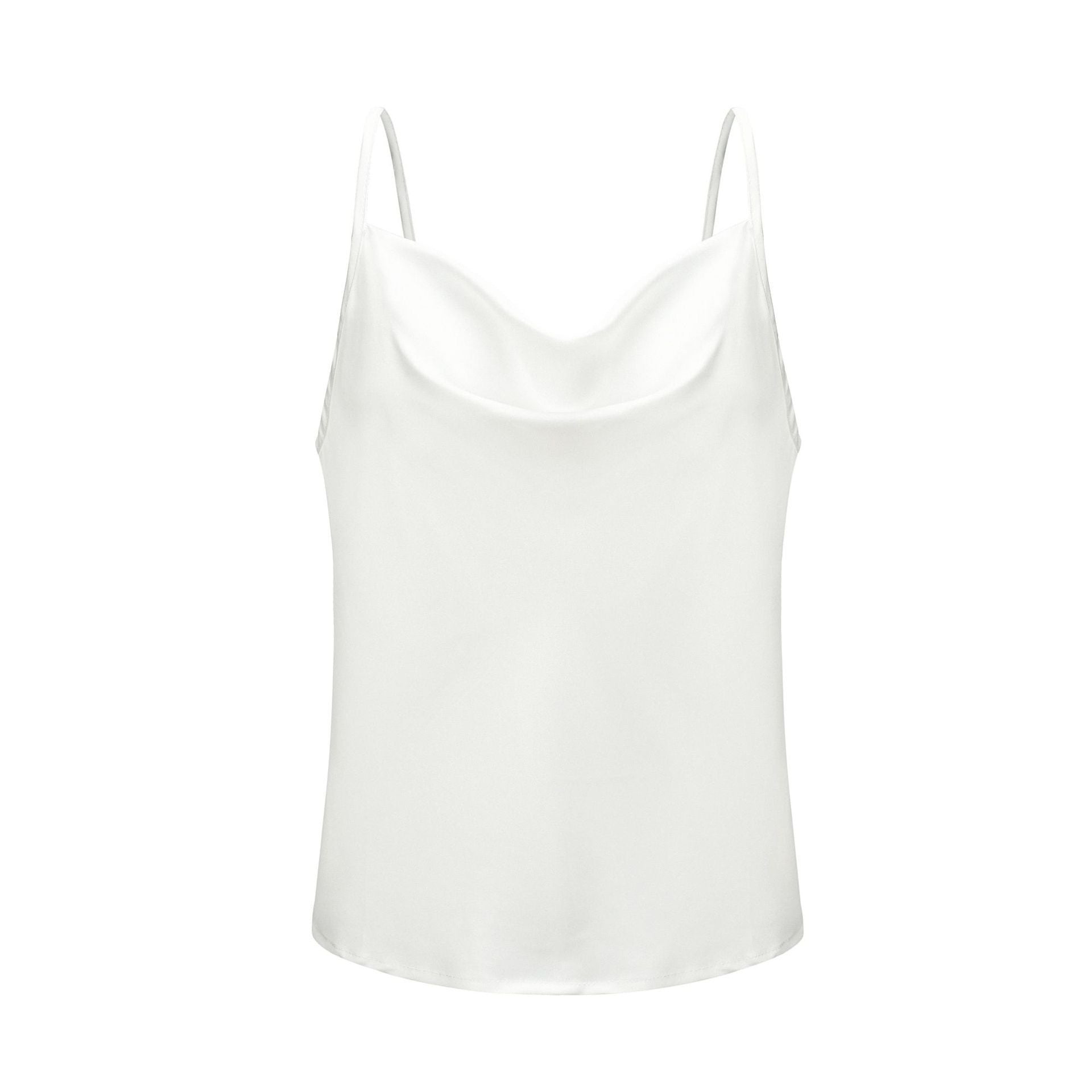 Women's Camisole Vest Solid Color Bottoming Silk Chiffon Shirt