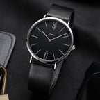 Simple men's waterproof quartz watch