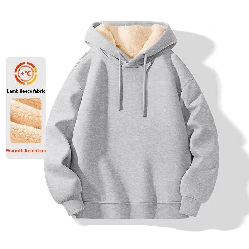 Mens Fleece-lined Hoodie For Fall And Winterextra Soft And Extra Warm