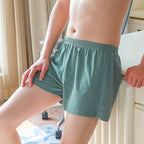 Men's Underwear Cotton Loose Arrow Pants Summer Boxer Shorts Striped Arrow Pants