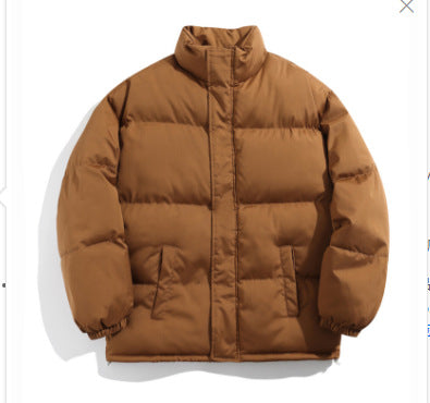 Mens Thickened Oxford-Coated Three-Proof Insulated Cotton-Padded Jacket