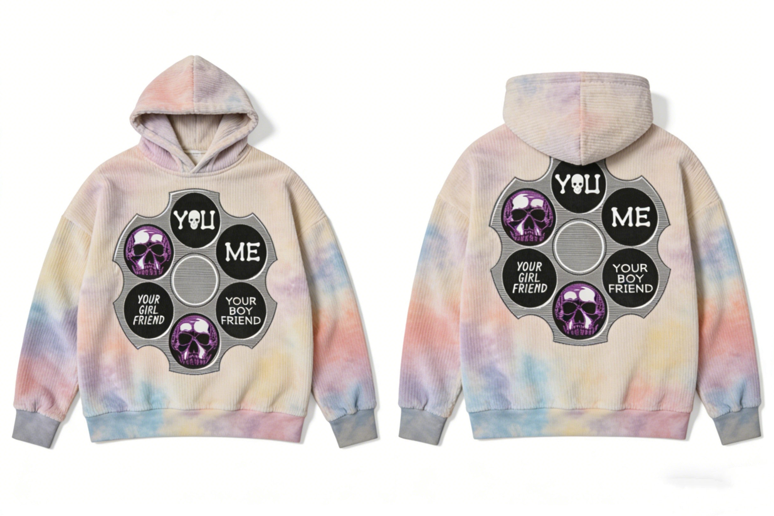 Fashion Casual Printed Polyester Sweater