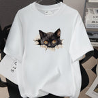 Womens Trendy Stylish Cotton Short-sleeve Top