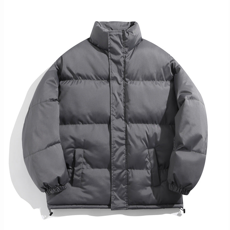 Mens Thickened Oxford-Coated Three-Proof Insulated Cotton-Padded Jacket