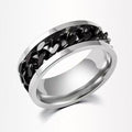 Personalized Men's Solo Influencer Style Chain Ring