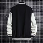 Men's Baseball Jacket Fashion Casual Letter Number Print Button-down Tops Streetwear Clothing