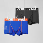 Men's Pure Cotton Briefs With Trendy Prints, Breathable And Sporty